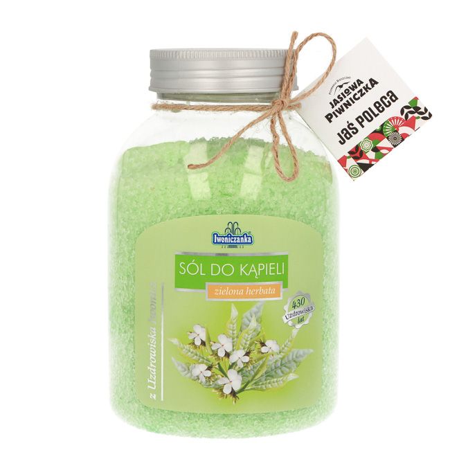 Sól do kąpieli Zielona herbata 600g PROMOCJA!