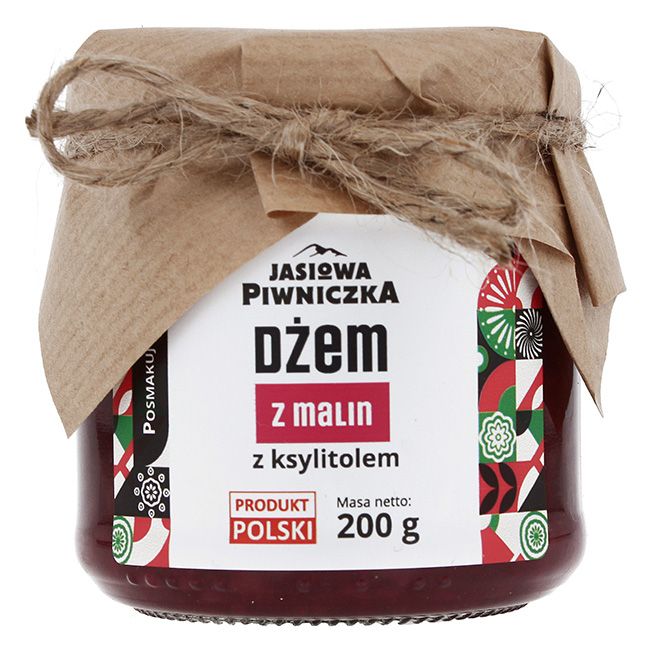 Dżem z malin z ksylitolem 200g