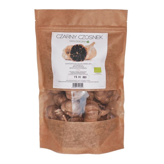 Czarny Czosnek BIO z Bieszczad - główki 500g PROMOCJA!
