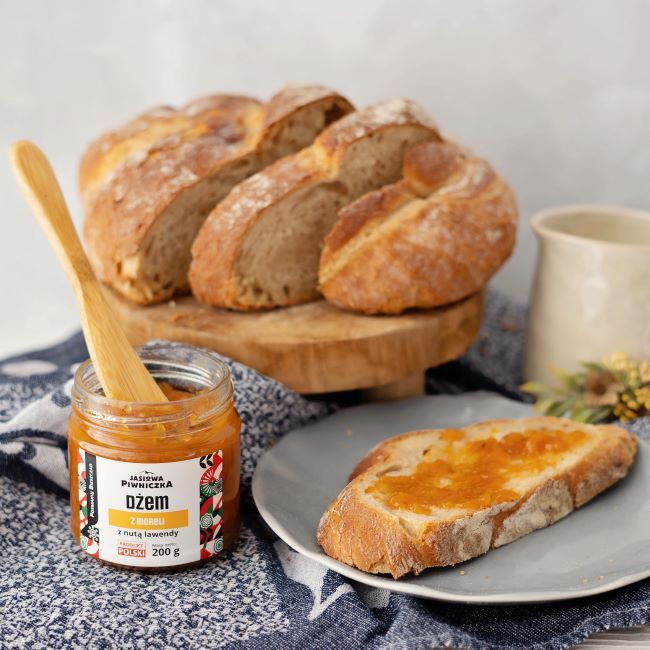 Dżem z moreli z nutą lawendy 200g